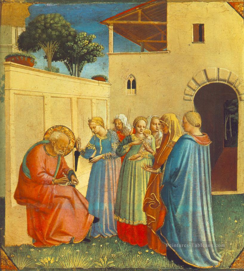 La dénomination de saint Jean Baptiste Renaissance Fra Angelico Peintures à l'huile